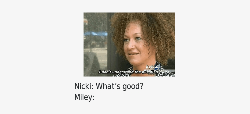 Nicki What's Good Miley I Don't Understand The Question - Bible Meme History, transparent png #3278242