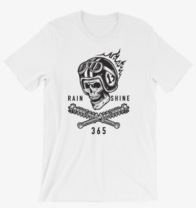365 Flaming Skull - T-shirt, transparent png #3278263