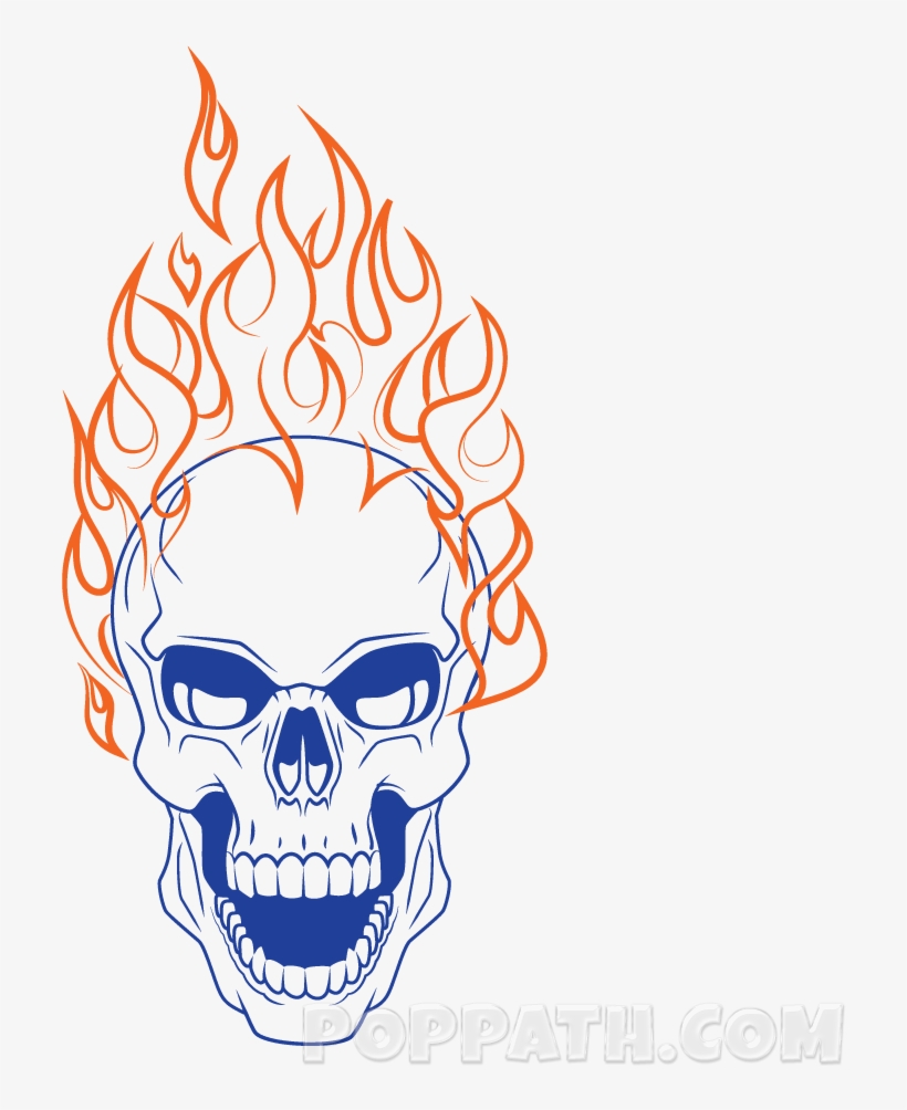 Play Slideshow - Skull, transparent png #3278396
