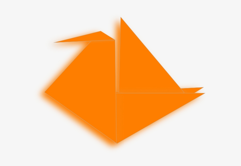 Paper Crane 4 Clip Art At Clker - Riemannsche Vermutung, transparent png #3278415