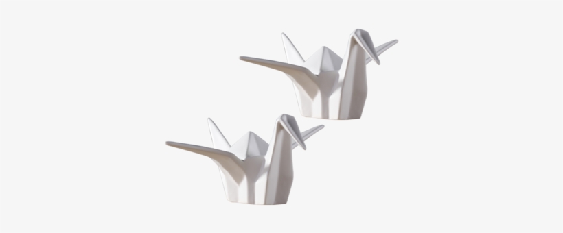 Best Home Decor Gift White Thousand Paper Crane Geometric - Orizuru, transparent png #3278491