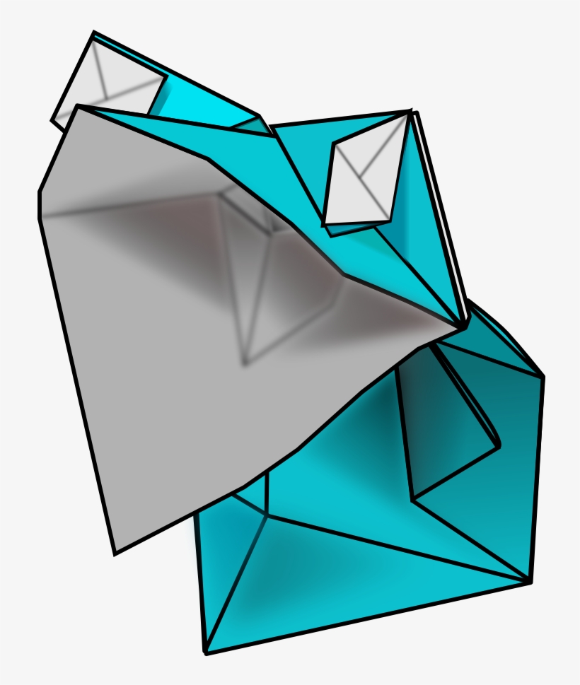 Hunting Image Clip Art - Moving Origami Clip Art, transparent png #3278565