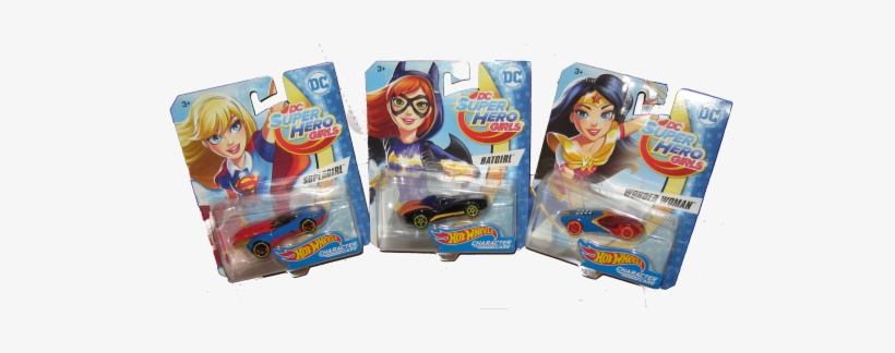 Dc Super Hero Girls - Hot Wheels Dc Super Hero Girls Batgirl Character Car, transparent png #3278800