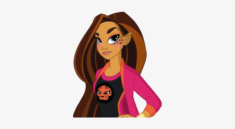 Super Hero Girl Cheetah, transparent png #3278827