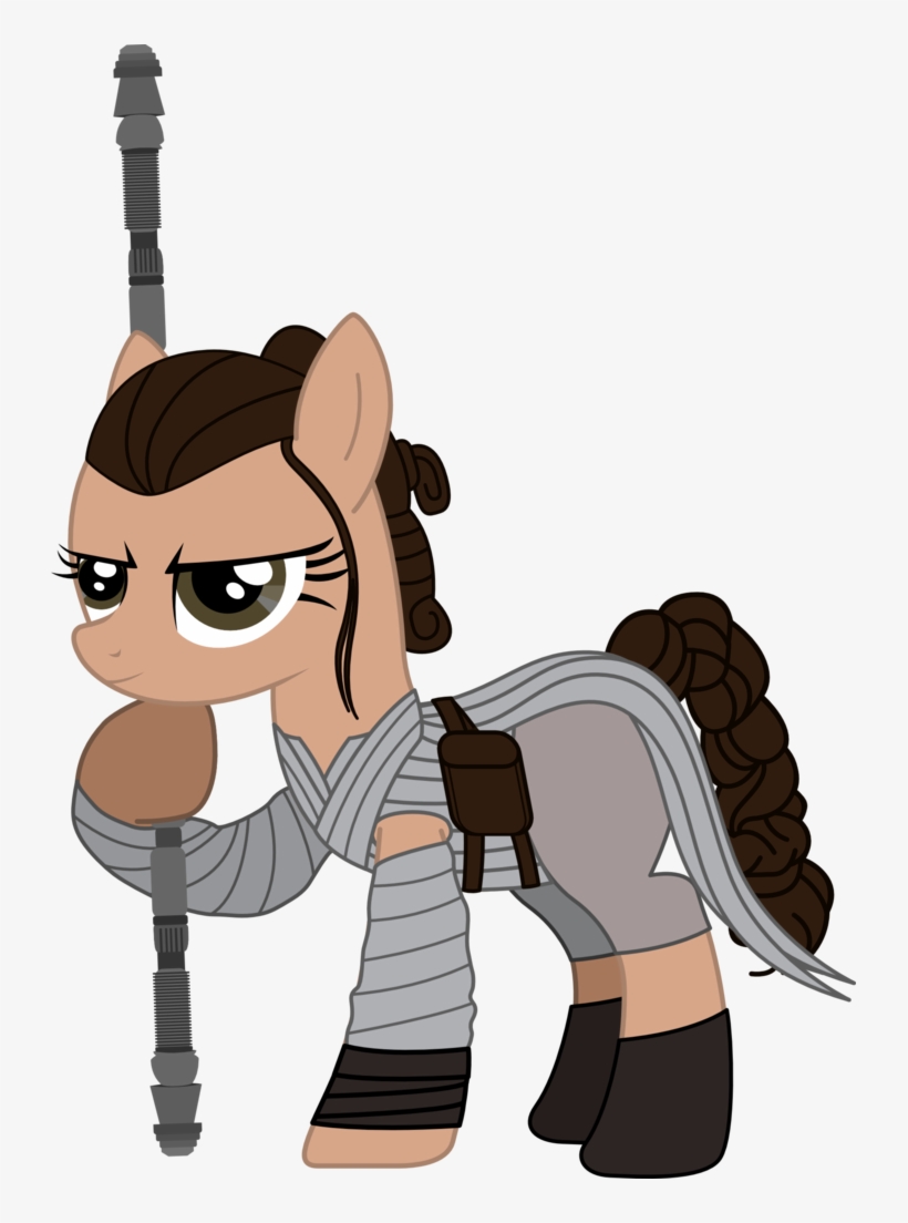 Sonofaskywalker, Ponified, Pony, Rey, Safe, Solo, Star - Rey My Little Pony, transparent png #3279016