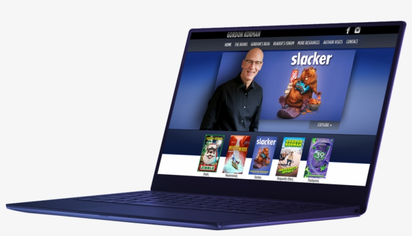 Com Website States In Dell Laptop Frame 0032 - Slacker, transparent png #3279539