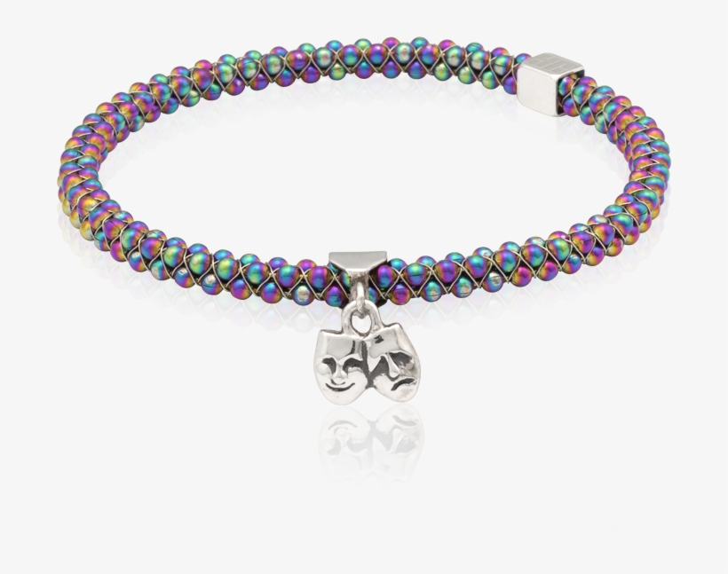 Free Download Mask Clipart Bracelet Earring Mardi Gras - John Humphries Designs Mardi Gras Mask Chromatic Bangle, transparent png #3279561