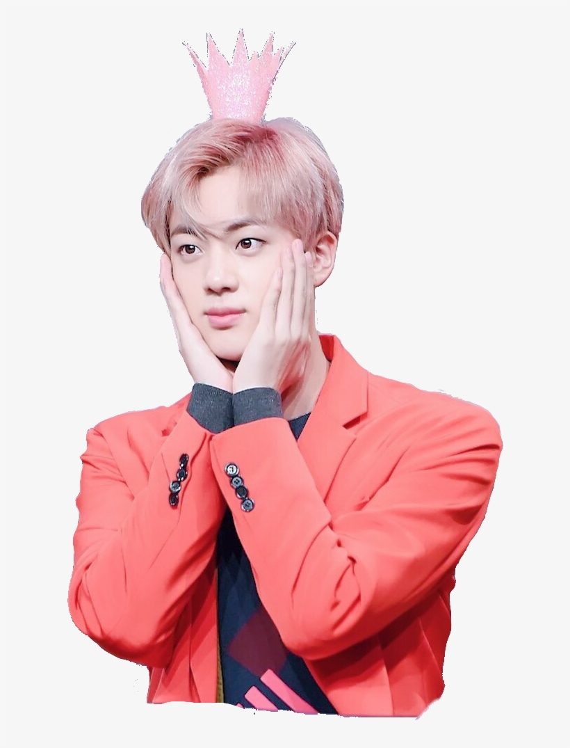 Bts Bangtan Boys Bts Jin Bts Seokjin Pink Princes Bts - Jin At Fansign Event, transparent png #3279728