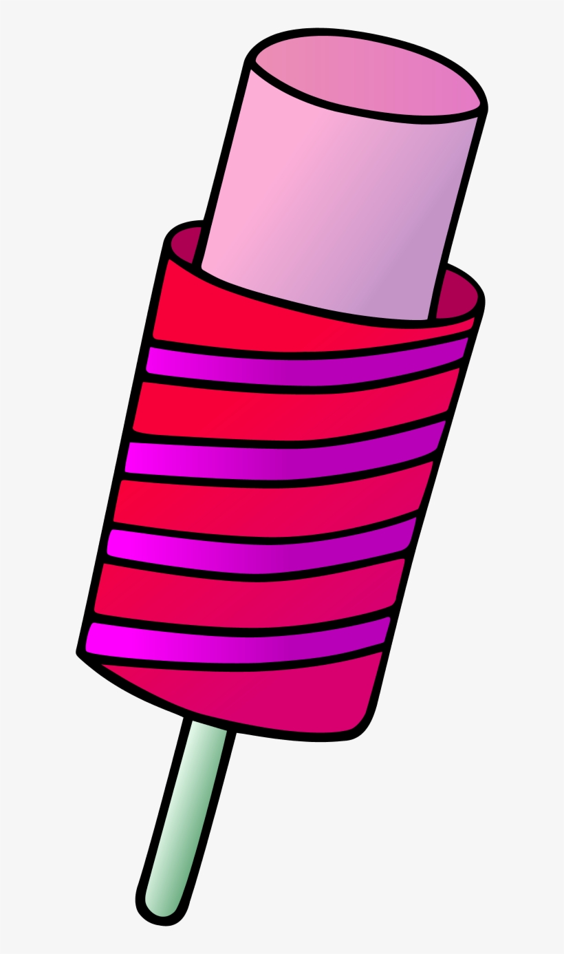 Stripped Ice Cream - Clip Art, transparent png #3279874