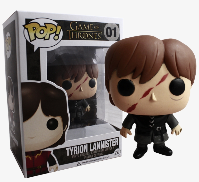 02 - Figurine Pop Tyrion Lannister, transparent png #3280338