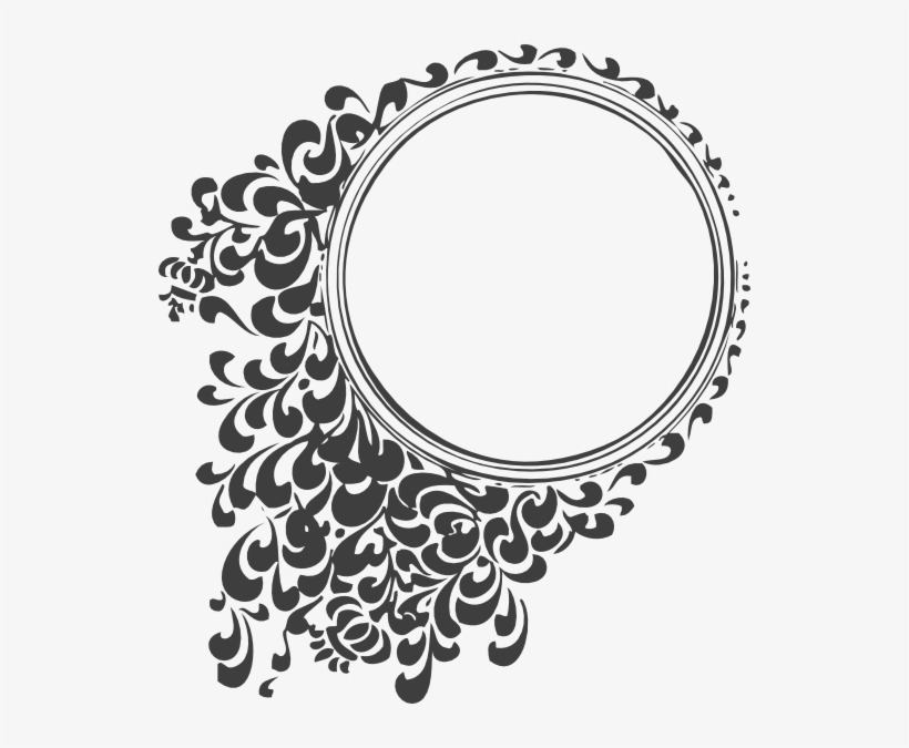 How To Set Use Grey Vintage Icon Png - Circle With Design Png, transparent png #3280389