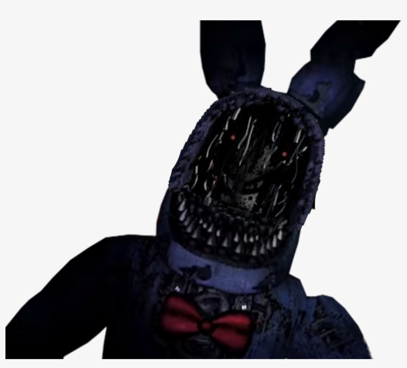 1 - Nightmare Old Bonnie Jumpscare, transparent png #3281025