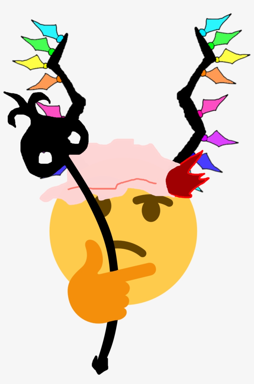 Touhou Thinking Emojies - Discord Touhou Emoji, transparent png #3281560