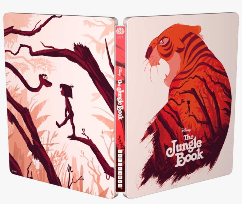 2017 Disney - Jungle Book Mondo Steelbook, transparent png #3281931