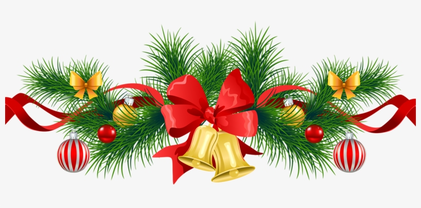 Christmas Box Set - Holiday Garland Clip Art, transparent png #3282279