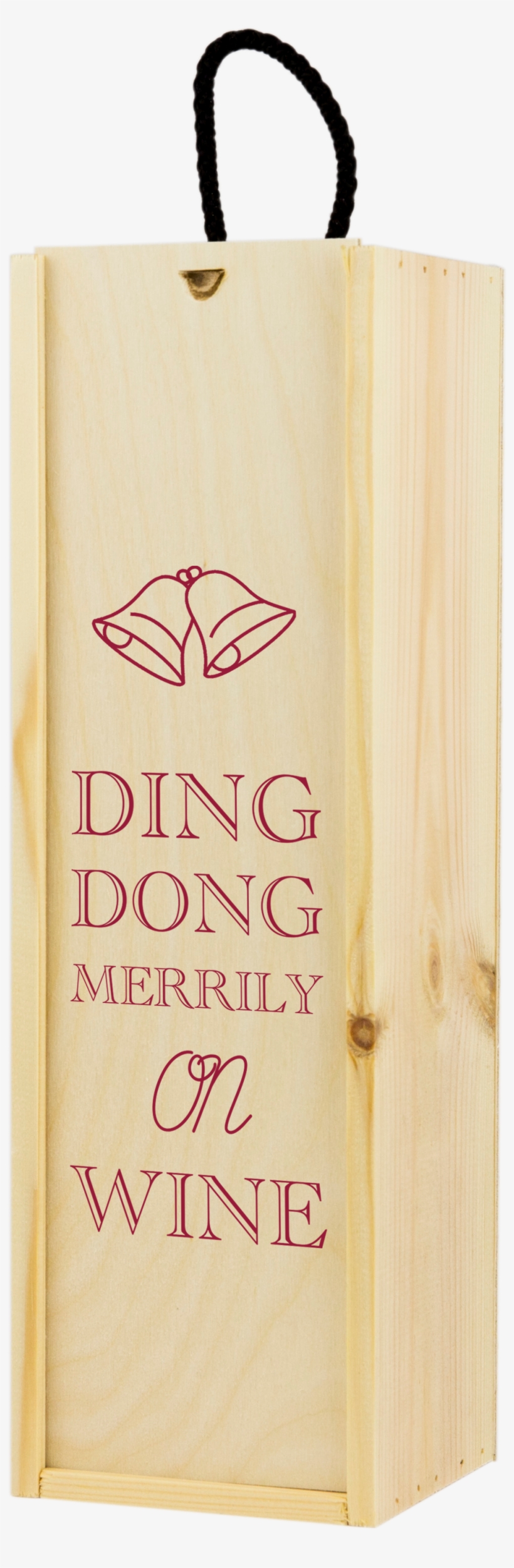 1 Bottle Christmas Box - Box Wine, transparent png #3282569