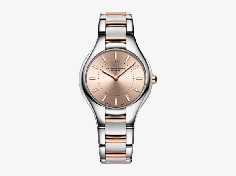 Noemia Rose Gold Dial Watch 32mm - Raymond Weil Noemia Stainless Steel Womens Watch -, transparent png #3282570