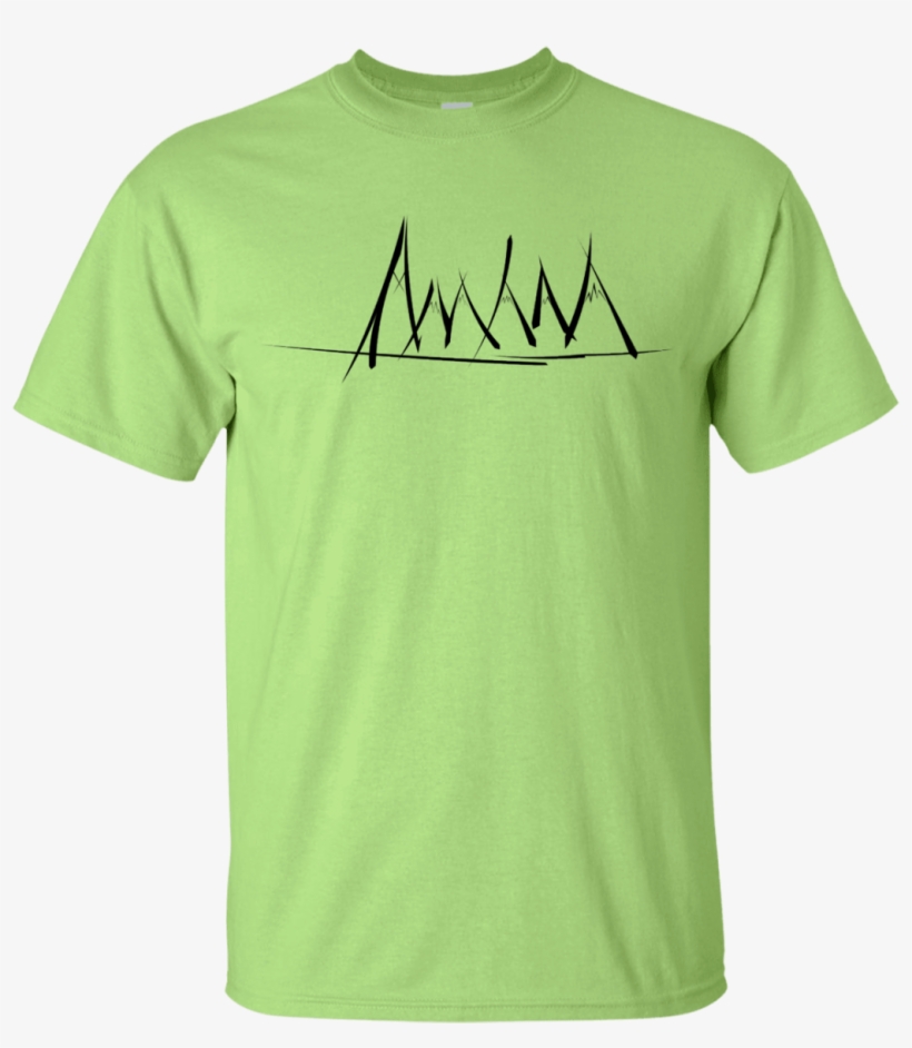 Mountain Brush Strokes Youth T-shirt - Beauty Comes From Beauty T-shirt, transparent png #3282686