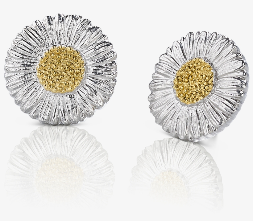 Daisy Small Button Earrings - Buccellati Earring, transparent png #3282747