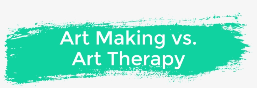 Brushstroke-art Therapy Vs - Art Therapy, transparent png #3282749