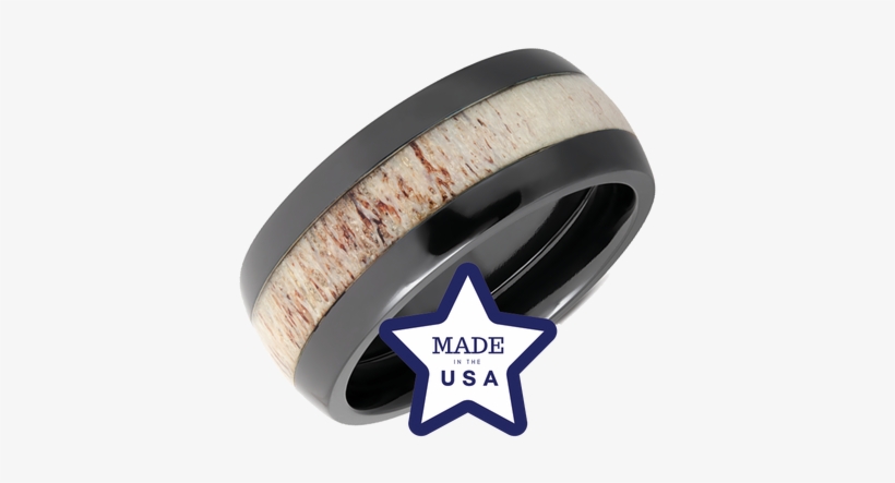 Wide Deer Antler Ring - Zirconium, transparent png #3282818