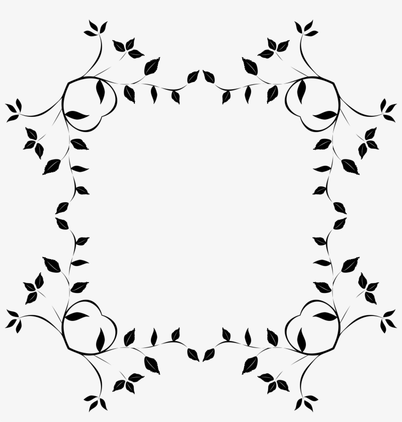 This Free Icons Png Design Of Leaves Flourish Frame, transparent png #3282881