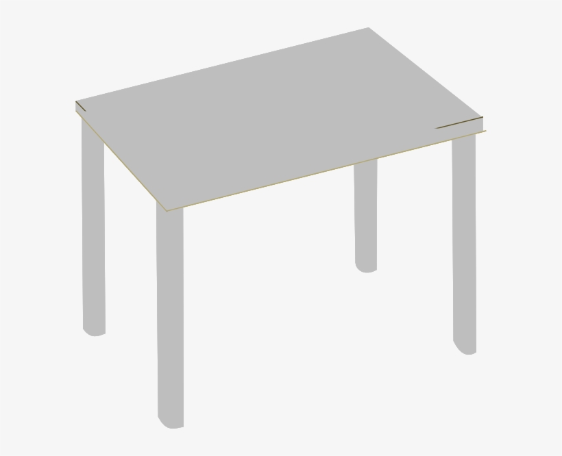 How To Set Use Grey Table Icon Png - Table Clipart, transparent png #3282994