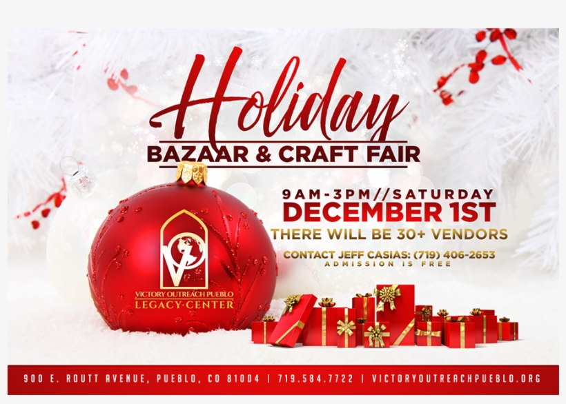 Holiday Craft Fair 12/1 - Merry Christmas-v-a (2cd), transparent png #3283019