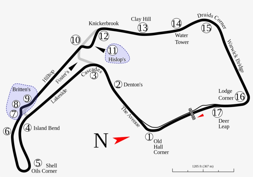 Oulton Park Race Track, transparent png #3283053