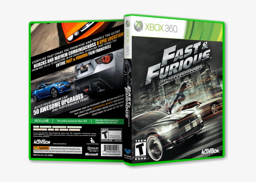 Fast And Furious - Fast & Furious - Ps3, transparent png #3283836