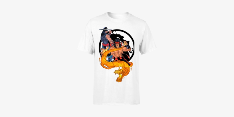 Футболка "liu Kang And Kung - Mortal Kombat, transparent png #3284077