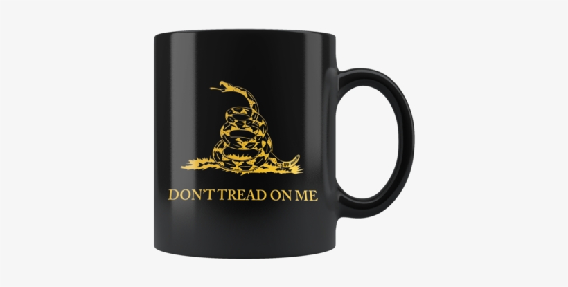 Black Gadsden - Dont Tread On Me Black, transparent png #3284471