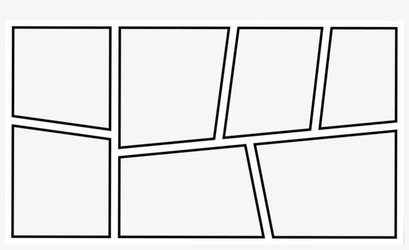 Free Download Plantilla Comic Png Clipart Panel Comic - Comic Frame Png, transparent png #3284592