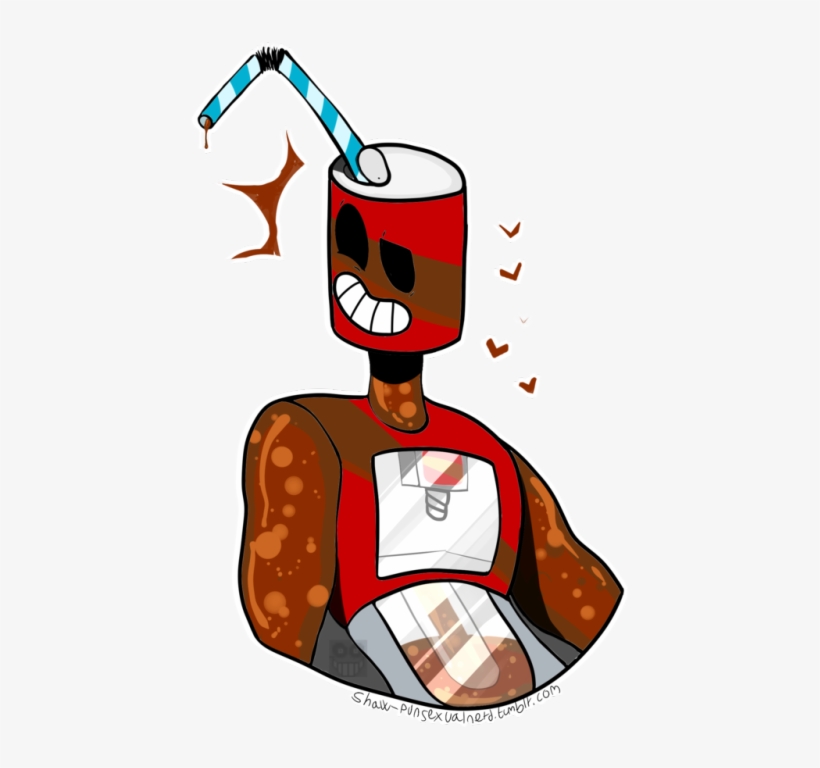 @mossy-robo's Prize, Flat Bust Of Their Oc, Cola - Cartoon, transparent png #3285091