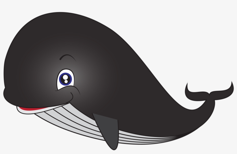 Sperm Whale Cartoon Clip Art - Whale Clipart, transparent png #3285749