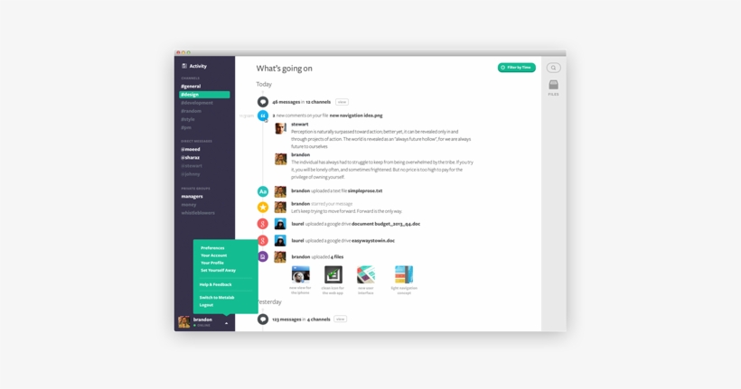 Slack - Slack Redesign, transparent png #3285920