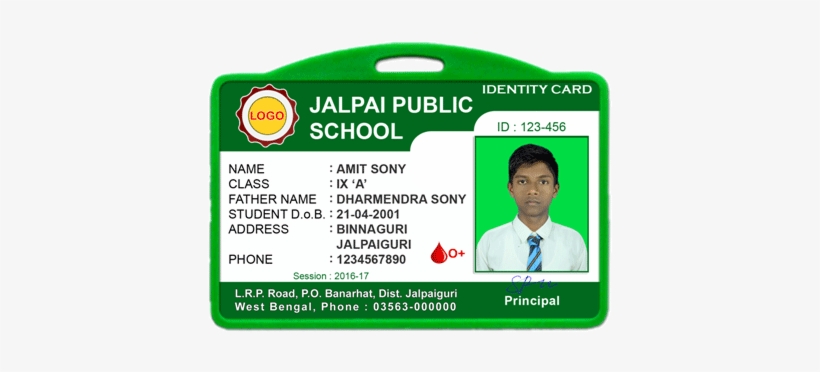 Sh030 - School Id Card Png, transparent png #3285987