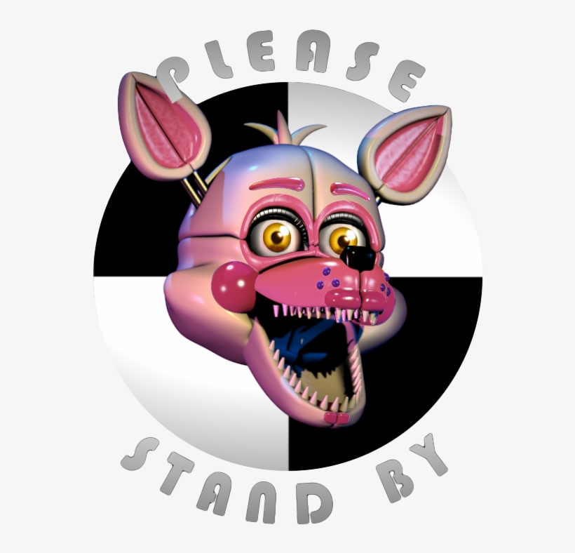 Edit'please Stand By' - Fnaf Lolbit Png, transparent png #3285991