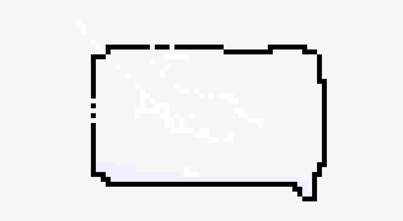 Tumblr Pixel Speech Bubble - Pixel, transparent png #3286009