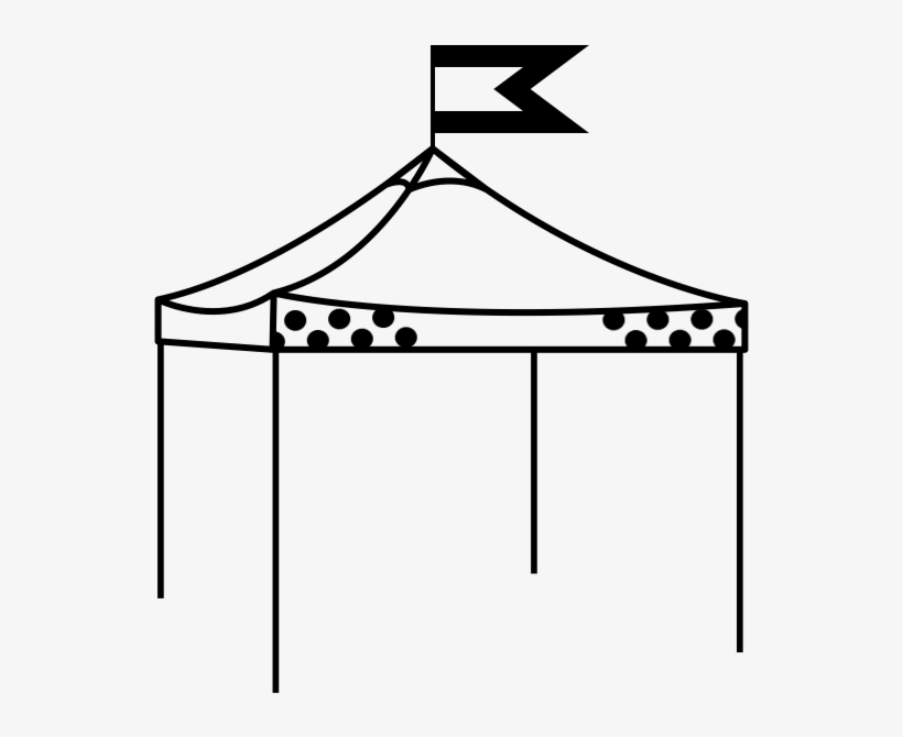 Luxe Event Rental Tent Icon - Tent, transparent png #3286306