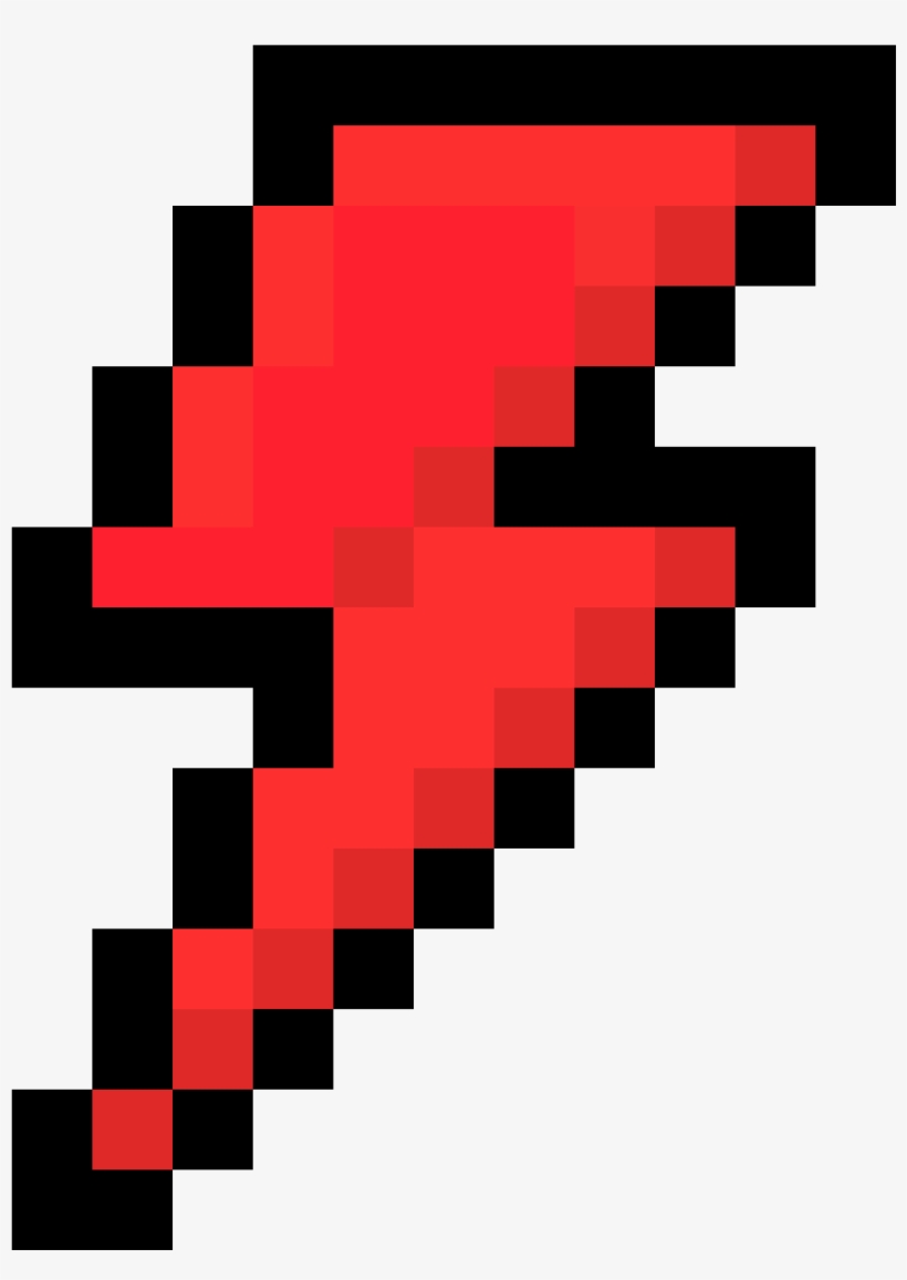 Lightning Bolt - Pixel Lightning Bolt, transparent png #3286346