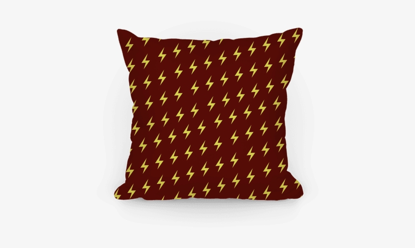 Gryffindor House Lightning Bolt Pattern Pillow - Helga Hufflepuff, transparent png #3286611