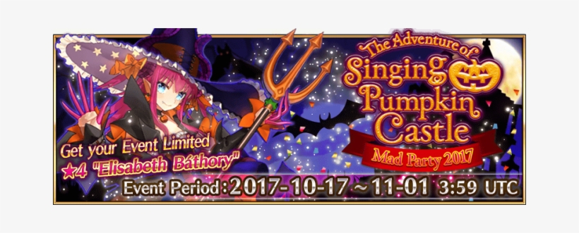 Event Adventure Of Singing Pumpkin Castle En - Halloween Fgo, transparent png #3286660