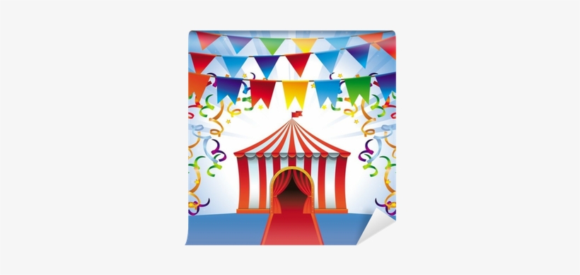 Vector Circus Tent - Circus, transparent png #3286837
