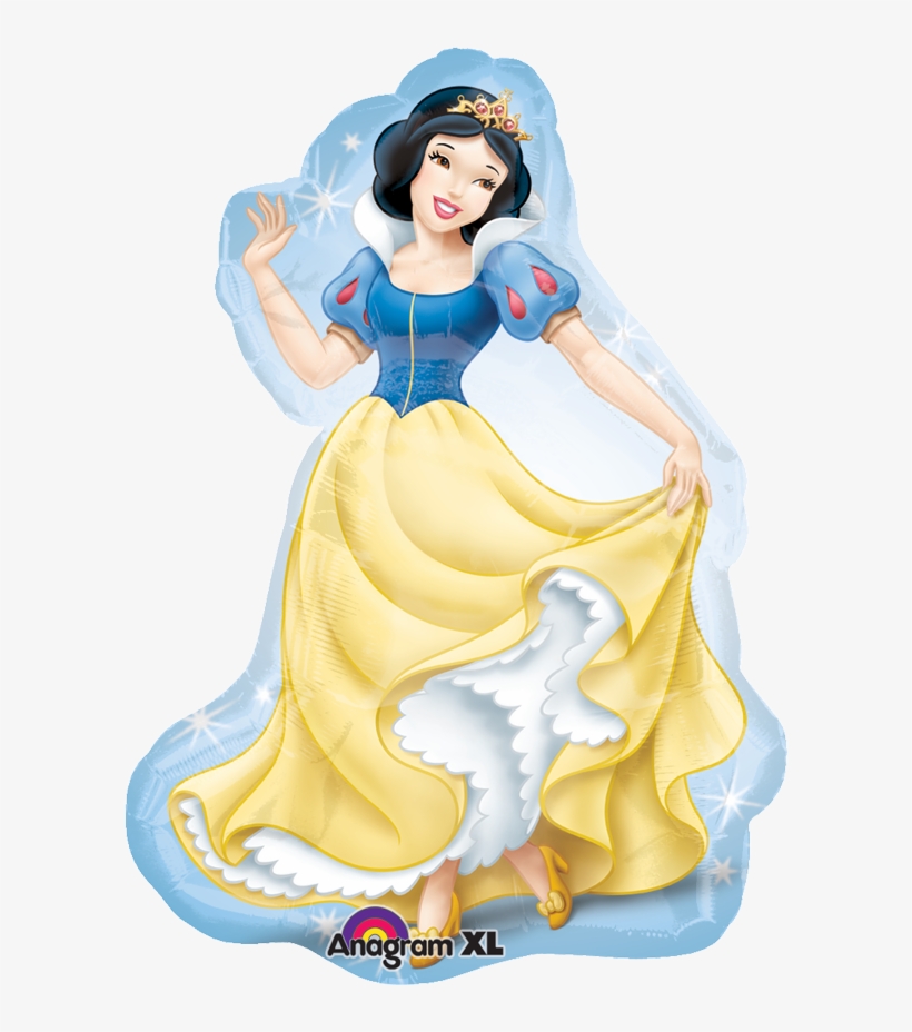 Princess Blanca Nieves Minish Globo Metálico - Snow White Mylar Balloon, transparent png #3287429