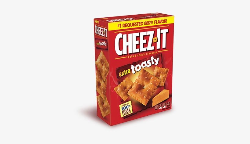 Cheez-it® Extra Toasty Crackers - Extra Toasty Cheez Its, transparent png #3287551