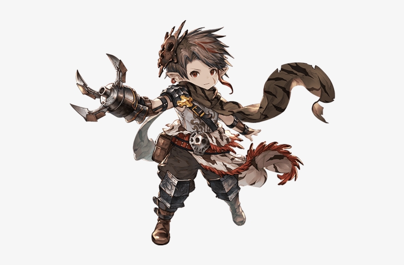 Everyone Has Fists Or Claws, Right Well, Except For - Granblue Fantasy Harvin, transparent png #3287635