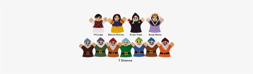 Titeres De Blanca Nieves, transparent png #3287702