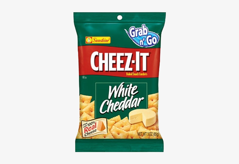 White Cheddar Cheez-it - Cheez It White Cheddar, transparent png #3287892