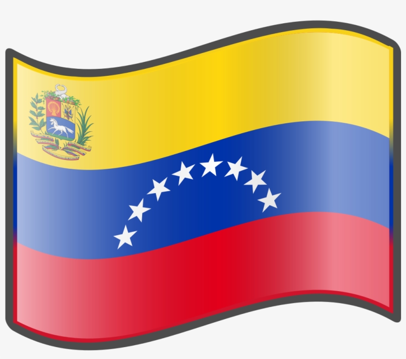 Nuvola Venezuelan State Flag - Flag Of Venezuela, transparent png #3287957